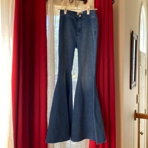 free people flare jeans